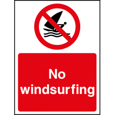 No Windsurfing